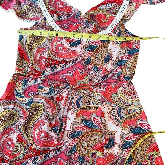 Speechless girls size 16 dress, shoulder straps, colorful - Picture 6 of 9
